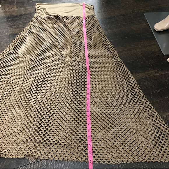 Beach style tan lace dress - Picture 6 of 6